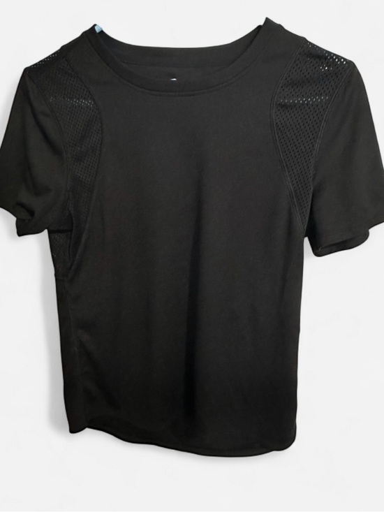 Avia Tops - Avia Black Athletic Crew Neck Top